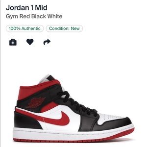Air Jordan 1 Gym Red